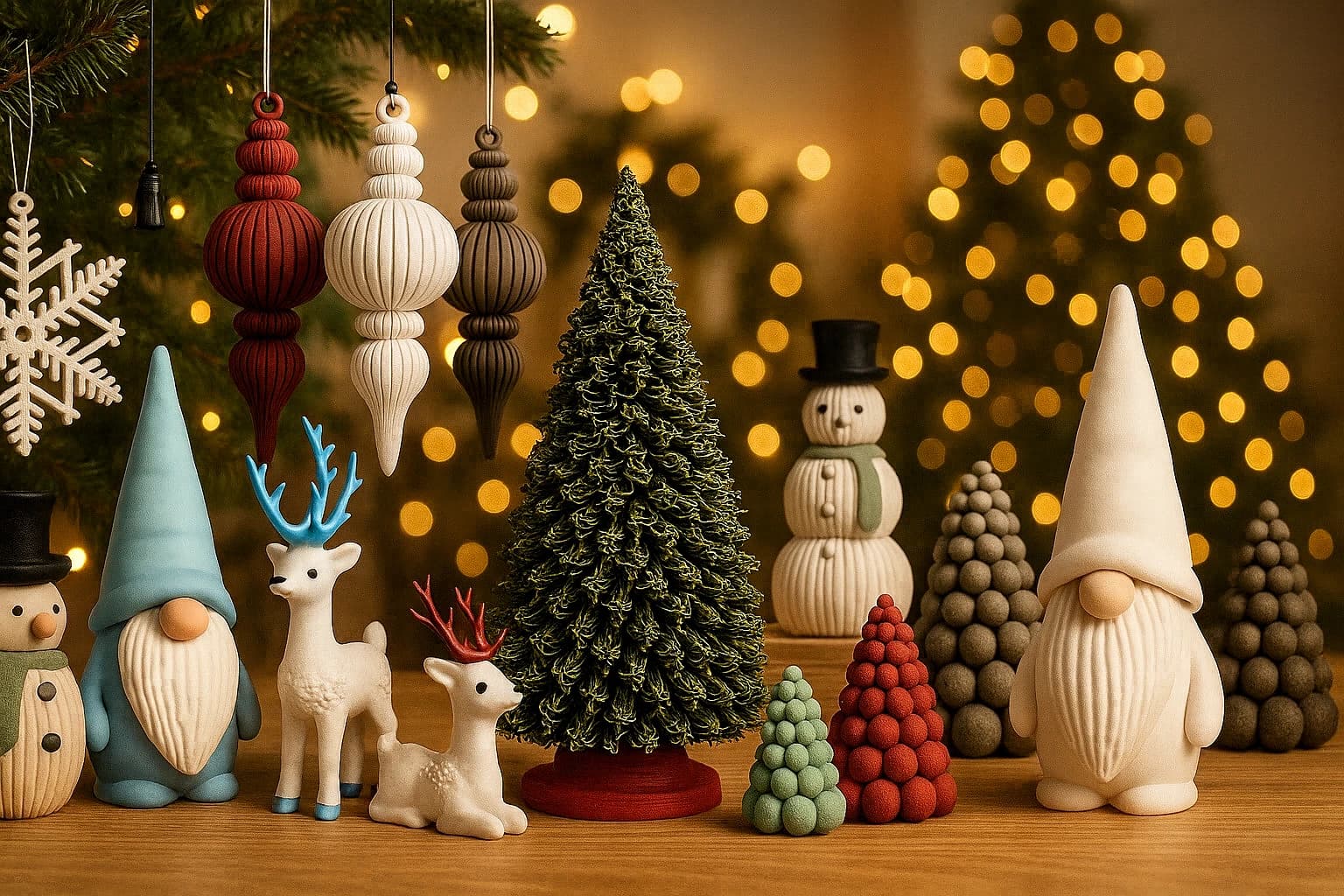 Vasari collection of sculptural vases displayed in a modern living room