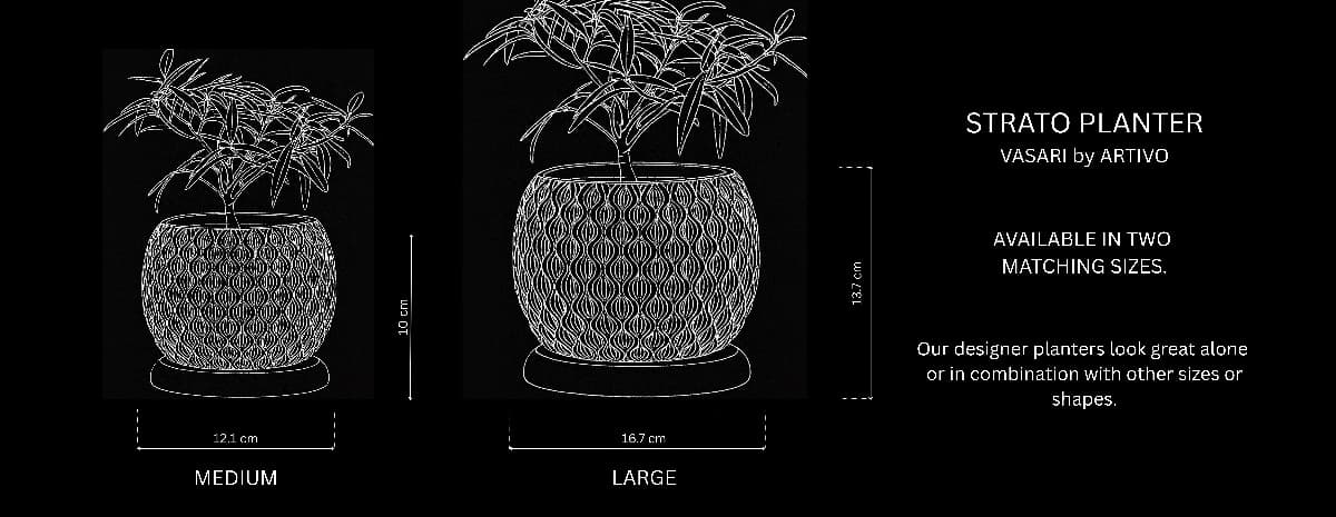 Strato Planter size reference